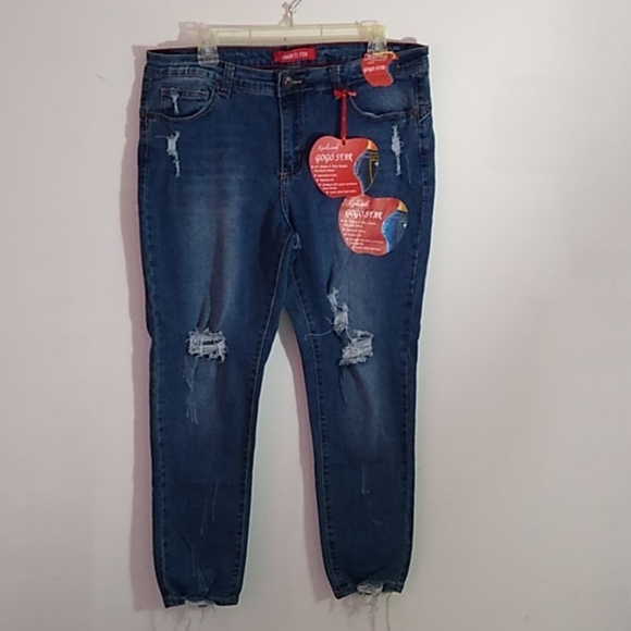 gogo star jeans levanta cola